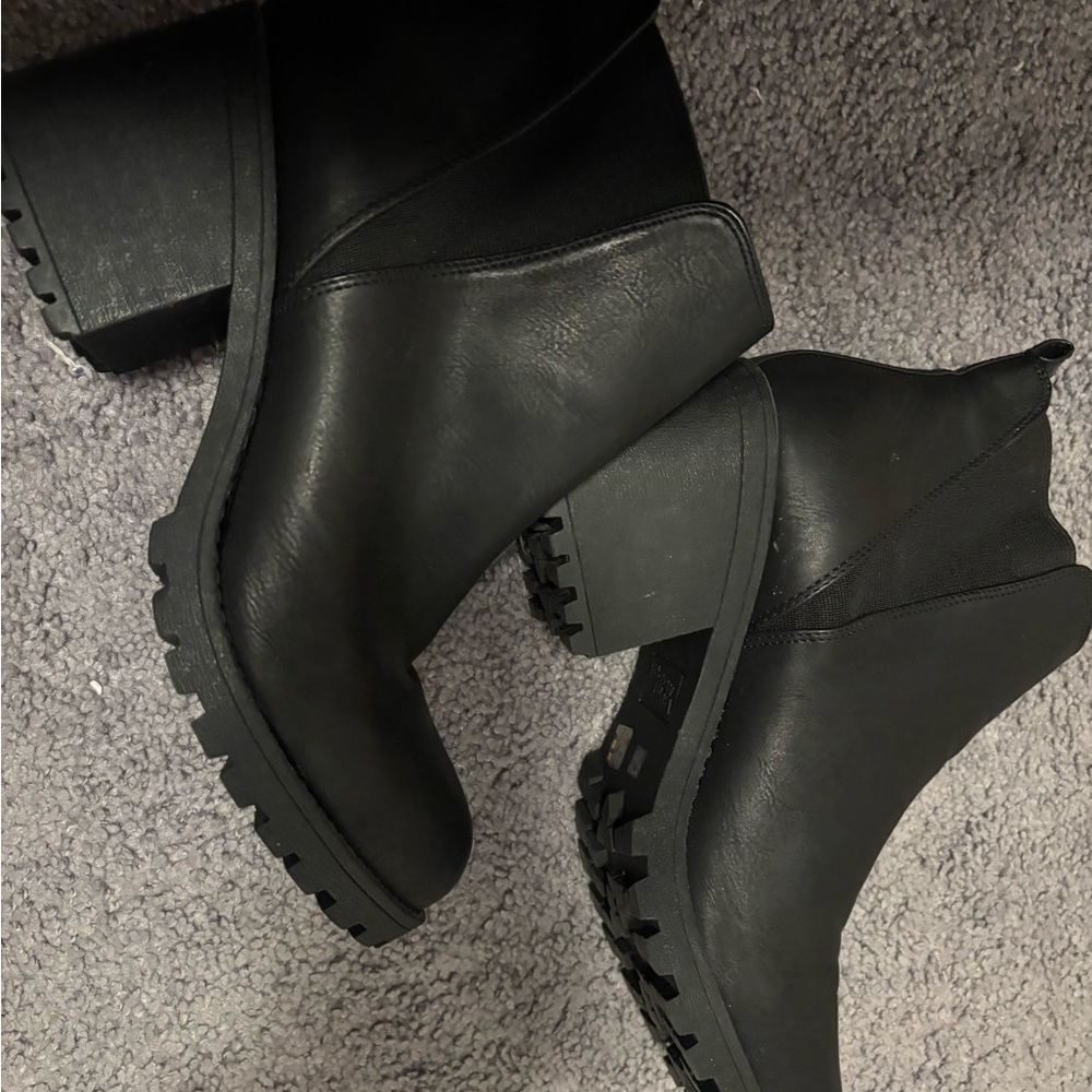 Dirty Laundry Black Ankle Boots